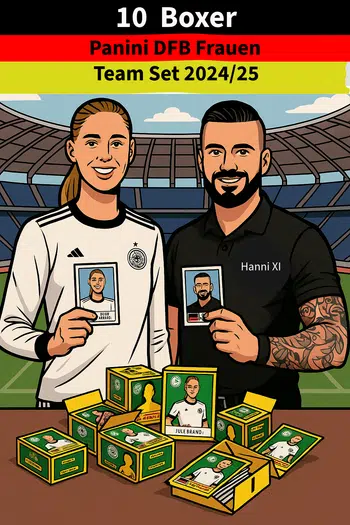 Volle Frauenpower zum 1. Gruppenspiel! 🔥 10 Boxer PYP DFB Frauen Team Set 24/25! ⚽