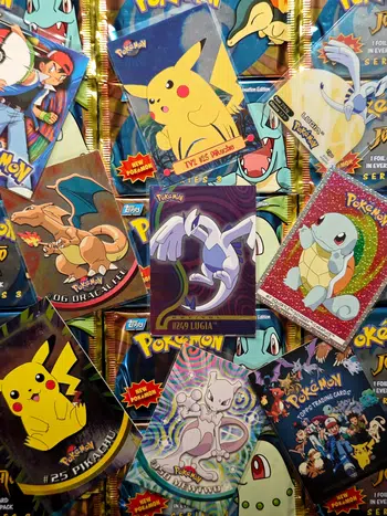 🔥Lugia foil Topps série 3 FR, Boomer brillant 2001 et Lamincards Fr ! 🔥