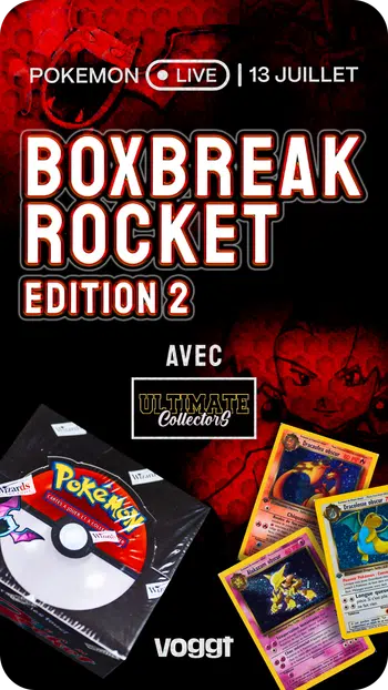 Boxbreak Obscur :  Display Team Rocket ED2 FR 🇫🇷