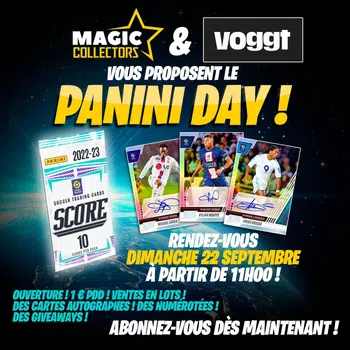 PANINI DAY !!! 1euro PDD toute la journée !!!!