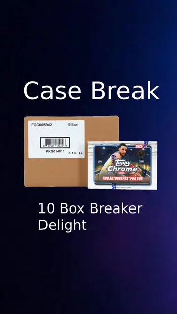 Case Break Topps Chrome Breaker Delight Basketball 2024-2025