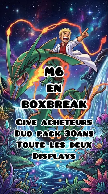 M6 jap en boxbreak et 30ans fr en give acheteurs