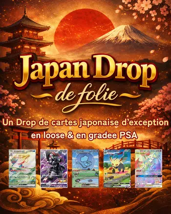 🇯🇵 Japan Drop de Folie 🇯🇵 Loose & PSA ✨