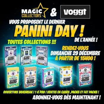 PANINI DAY ! TOUTES COLLECTIONS !