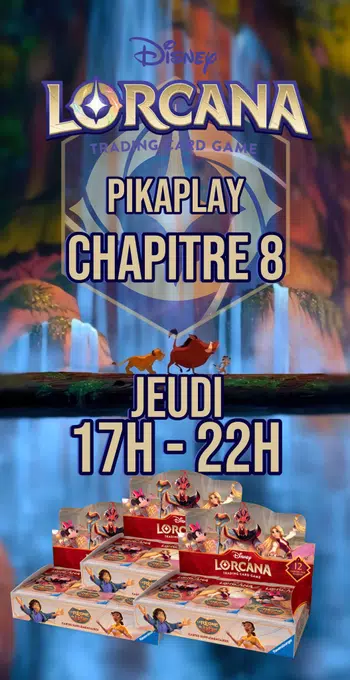 ♦️LORCANA CHAPITRE 8, BOOSTER 6€ PDD♦️