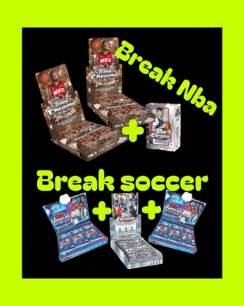 ✨BREAK SOCCER & NBA: chrome, finest et cactus jack ✨CHEZ TONTON MAFIO