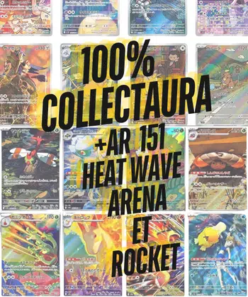 COLLECTAURA Jpn + AR Rocket & Heat Wave Arena + FULL SET 1€ PDD