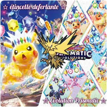 Etincelle déferlante/Evolution prismatique COMPLETE VOS MASTER SET !!!