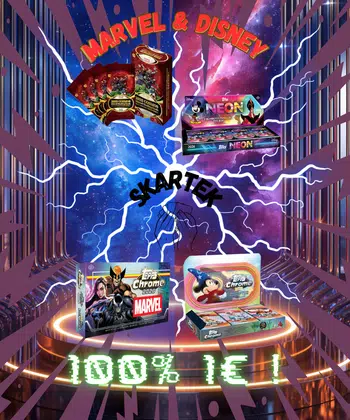 🔥 DISNEY & MARVEL • 100% À 1€ 💫 TOPPS CHROME + KAKAWOW 🔥
