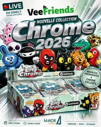 💥⭐ BOXBREAK NEW TOPPS CHROME VEEFRIENDS 2026 ⭐💥
