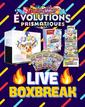 BOXBREAK + SCELLE POKEMON EV8.5 FR+JAP