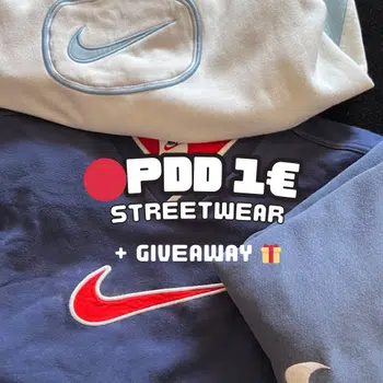 🔴 PDD 1€ (Ralph Lauren, Lacoste, Nike...)