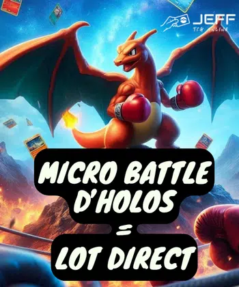 Micros battles d'holo pour Méga lots