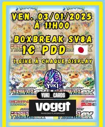 Boxbreak Terastal Festival sv8a 1€ PDD 🇯🇵