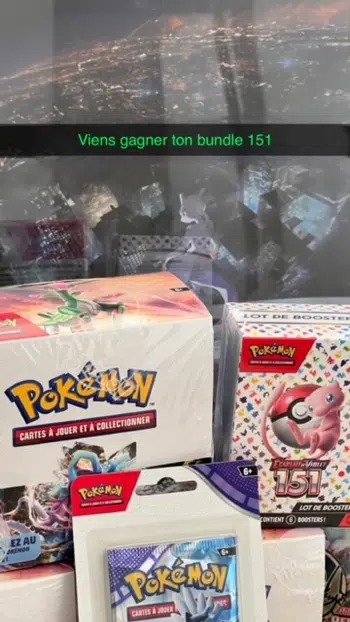 Boxbreak ev5 pour remporter un bundle 151