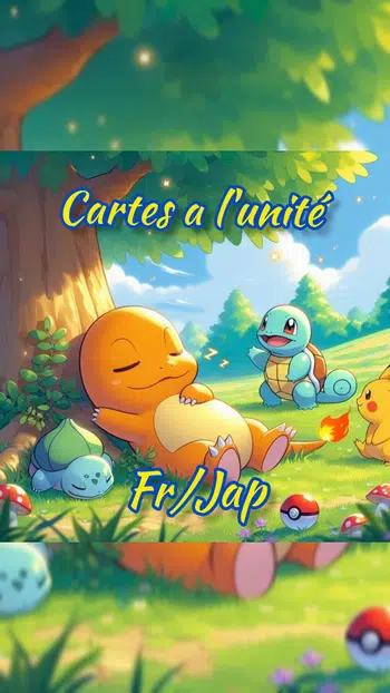 Cartes a l'unité Fr/Jap & Cartes gradés