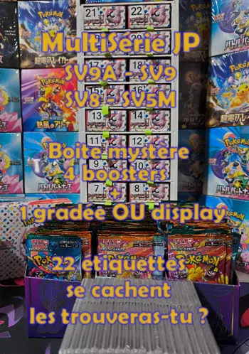 🪙Dreak et la chocolaterie ! 🍫Boite mystère / Display / Carte Gradée et du GIVE🎁🎁 !