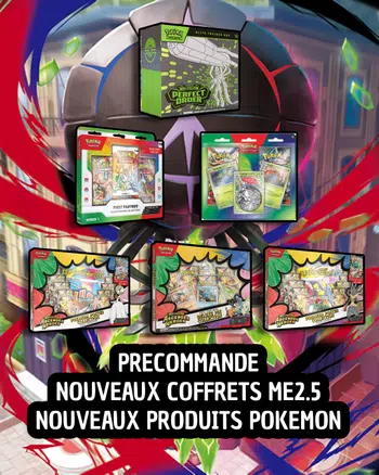 🚨PRÉVENTE COFFRETS 30 ANS/ETB ME3/COFFRETS ME2.5/POKEBOX/VIEUX BOOSTERS/TINS 🚨