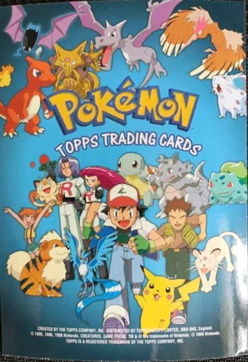 La boutique Topps Pokémon !
