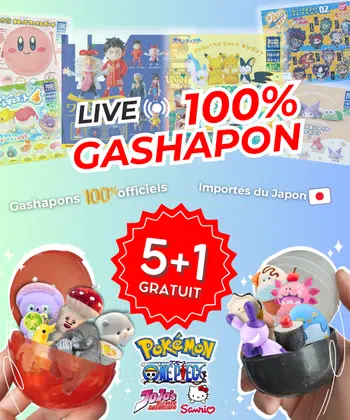 💥SHOW 100% GASHAPON Pokémon, One Piece, Sanrio, Kirby, etc