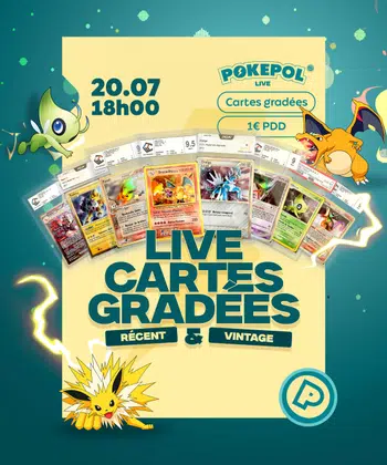 Méga Show de Cartes Gradées de Folie à 1€ prix de départ 😍🔥🤯🚀