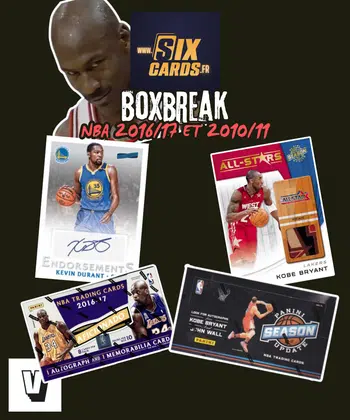 🏀 BOXBREAK PYT 1€ PDD : NBA 2010/11 ET 2016/17 🏀