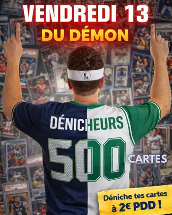+ DE 500 CARTES À L’UNITÉ 2€ PDD !! INSERTS, RC, NUM, AUTOS : VENDREDI 13 DU DÉMON 🤟🏻