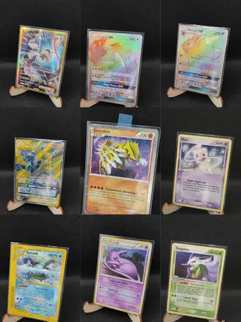 DES CARTES stamped bloc ex , wizard A 1E PDD !!!