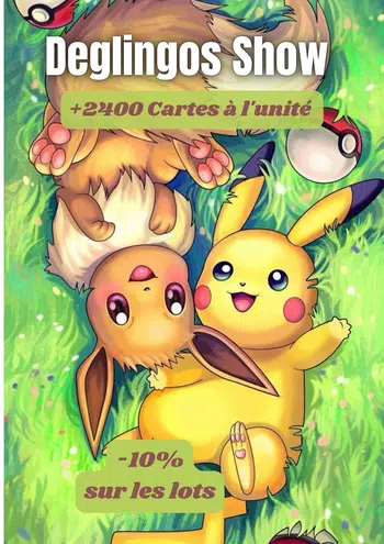 ✨Deglingos Show✨Cartes à l'unité, Goodies et Boxbreak✨