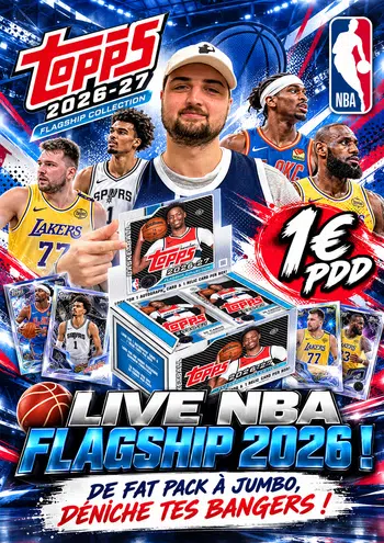 LIVE NBA DEPUIS LA BOUTIQUE FANATICS ! NOUVEAUTÉS 1€ PDD 🏀