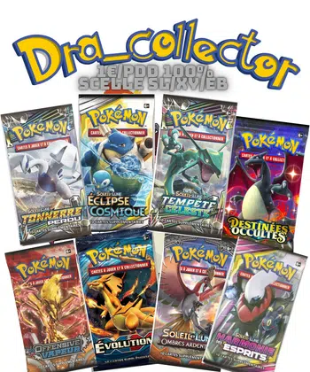 🔥Scellés + boosters XY/SL/EB 1€/PDD🔥