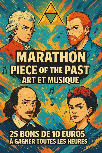 🎨🎶 Piece of the Past – Collectionne des Morceaux d’Histoire : Édition Art & Musique 🎶🎨