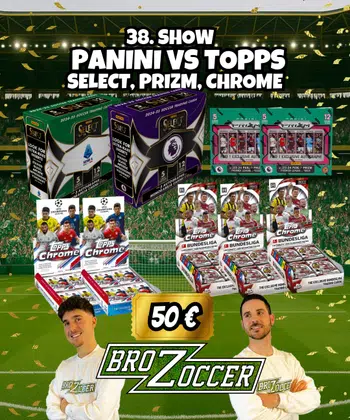 Panini vs Topps!💥🥊 Select, Prizm, Chrome!😍 RTB ab 1€!🔥