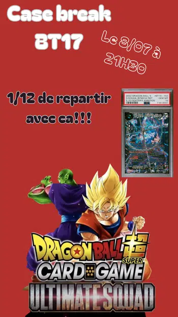 Casebreak bt17  et pépite scr a gagner