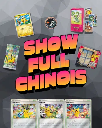 SPECIAL POKEMON CHINOIS - SCELLÉ & CARTES
