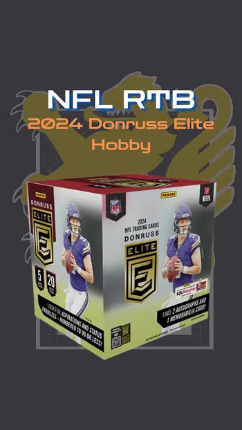 NFL RTB - 2024 Donruss Elite Hobby