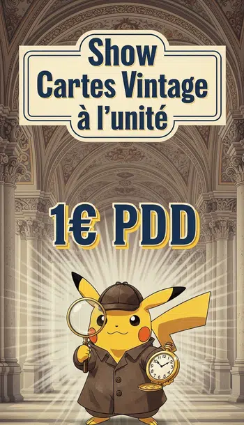 🔥 Cartes Vintage à l’unité 1€ PDD 🔥