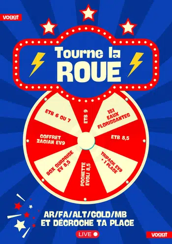 🏅🥈🥉 Méga roue !! Banger à gagner !! ETB à gogo