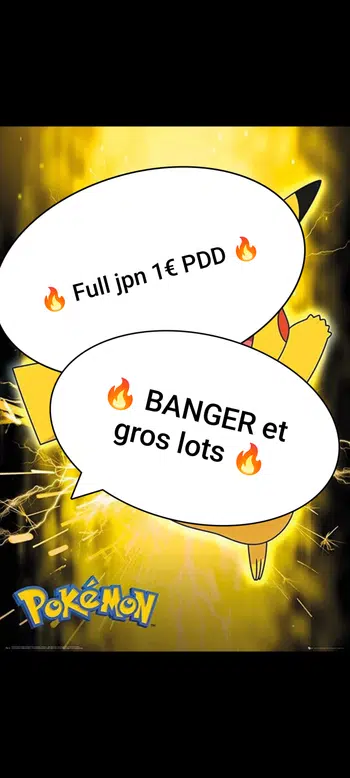⚡Gros live BANGER FULL JPN 1€ PDD⚡ Wizard Etc... ⚡