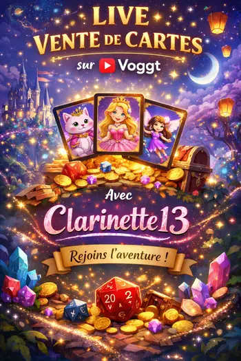 LIVE DISNEY Cartes à l'unité
