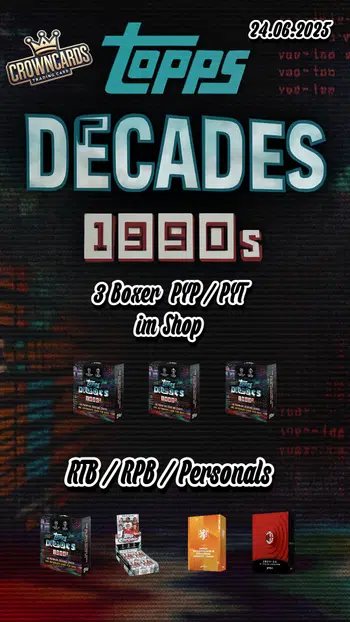 PYP/PYT 3 Boxer topps Decades 1990s....RTB / RPB / Personals