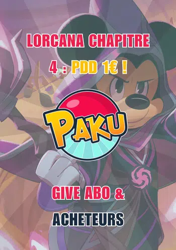 😱🔴LORCANA🔴😱PDD 1€🟡