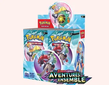 boxbreak ev9 et ev2 ,top pv une pokebox 2025 a gagner en fin de display, carte multi serie a la demande