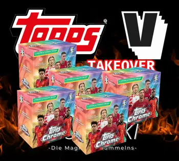 TOPPS TAKEOVER SPECIAL - 5 Boxer PYT EURO CHROME 🔥