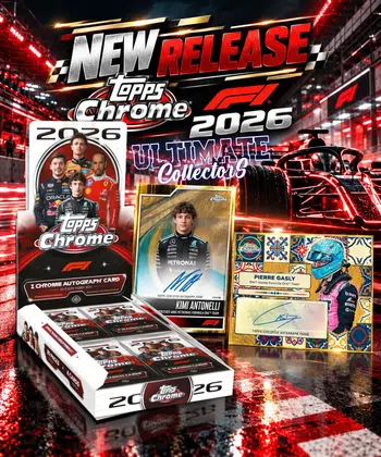 🏆 ULTIMATE BREAK – NEW RELEASE TOPPS CHROME F1 2026🏆