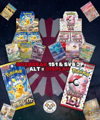 🇯🇵 Roulette & Boxbreak Shiny/SV8/151 ! ⚡ ALT = DISPLAY ⚡ 🇯🇵