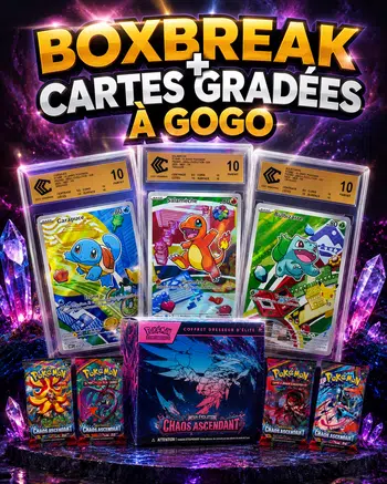 150 Cartes & Boosters Gradés à 1€ PDD 🚀