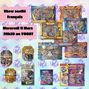 Premium Show scellés FR 🔥🔥🔥 coffret XY et NB 1PDD