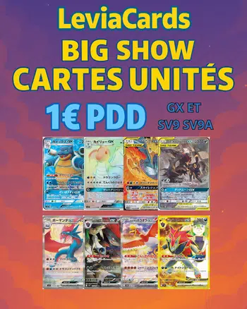 BIG SHOW CARTES UNITÉS JPN - SV9A SV9 GX ! 🔥
