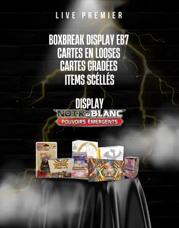 Boxbreak Display EB7 - Cartes Gradées - Cartes en loose - Items Scéllés